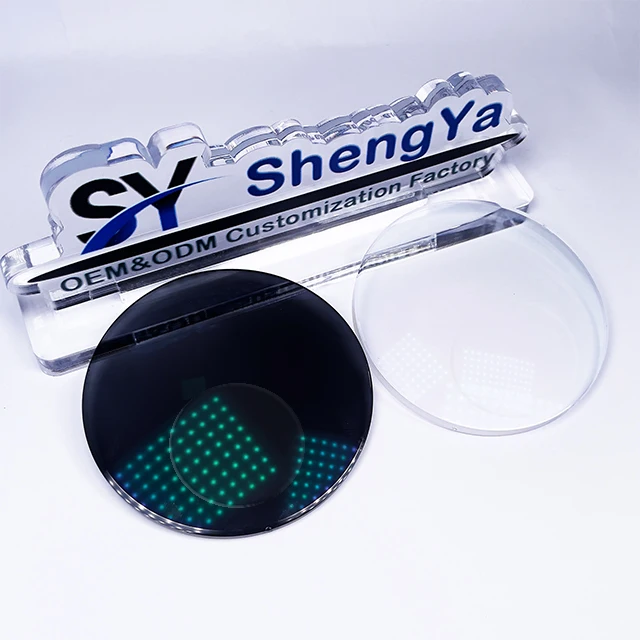 1.56Hmc Bifocal Round-Top Photochromic manufacturers spectacle lentes opticos optic optical lenses photo Round Top lens