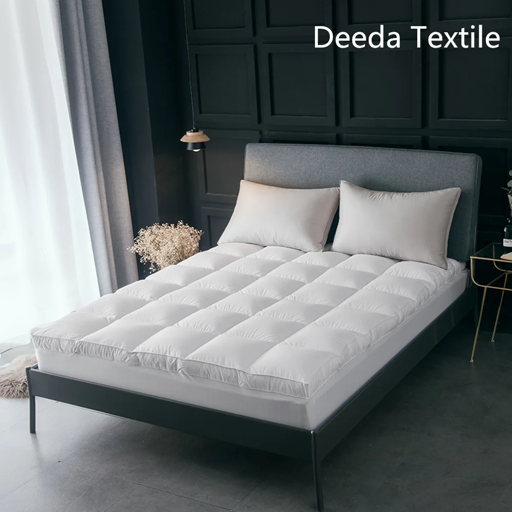 Deeda factory down feather mattress topper queen size on sale