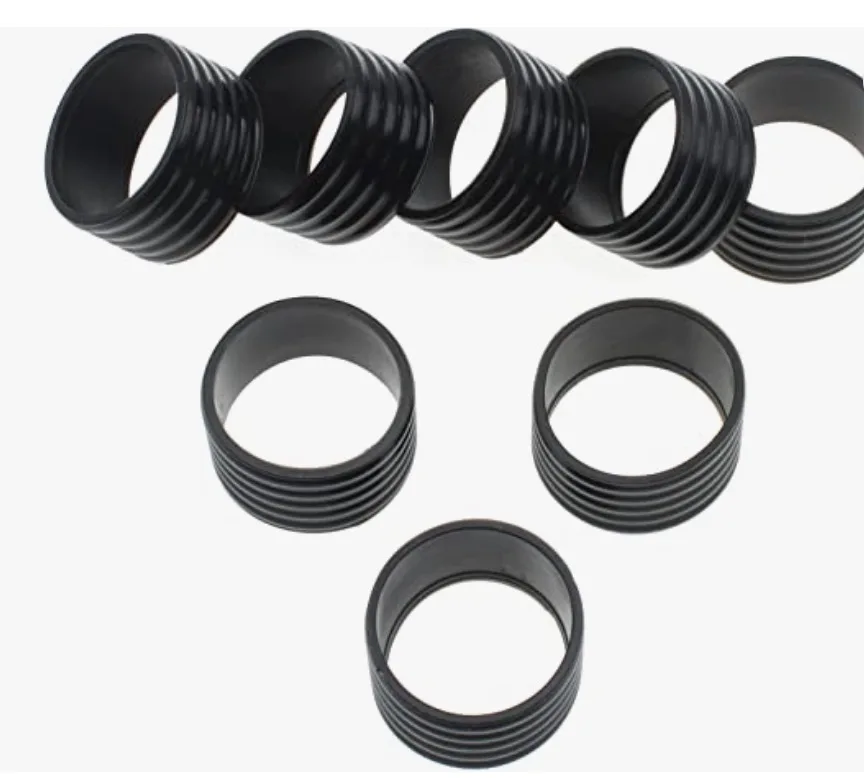 Ручка ракетки для настольного тенниса для отделки кольцо хватом сверху силиконовое кольцо для Теннисная ракетка высокого качества Заказная силиконовая Pickleball группа