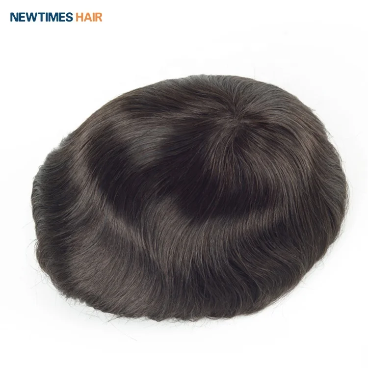  HS1M newtimeshair средней плотности Сверхтонкая кожа сменная система человеческих волос мужской
