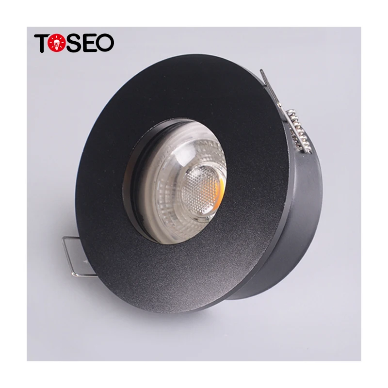White Hotel Project Rounded Downlight Waterproof Ip65 Led Downlight Pure Aluminium