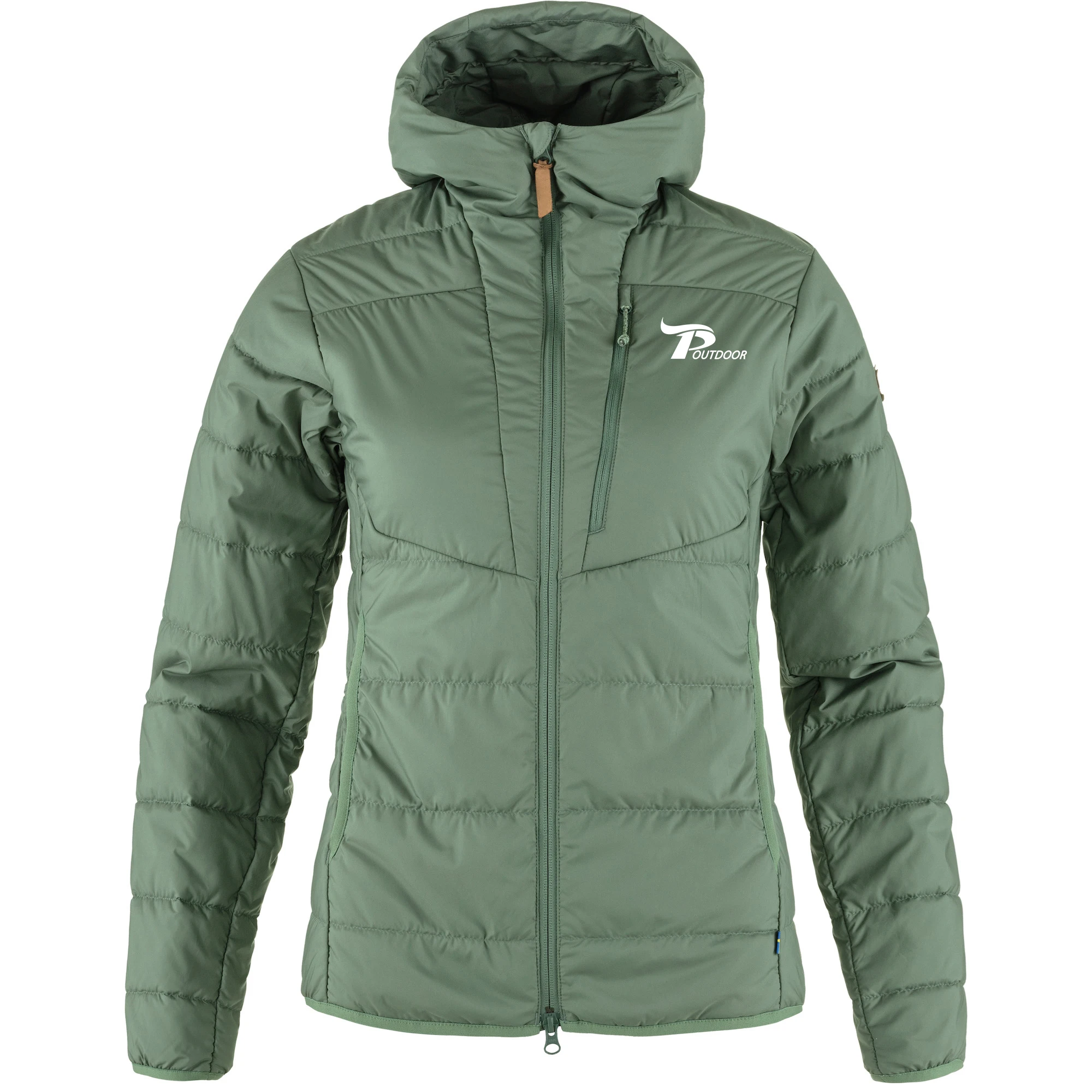 Женская зимняя куртка из мягкой ткани