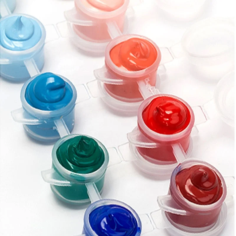 2023 New Product Hotselling  Modern Style Colored Woman Portrait Oil Paint by Number for Wall Decor