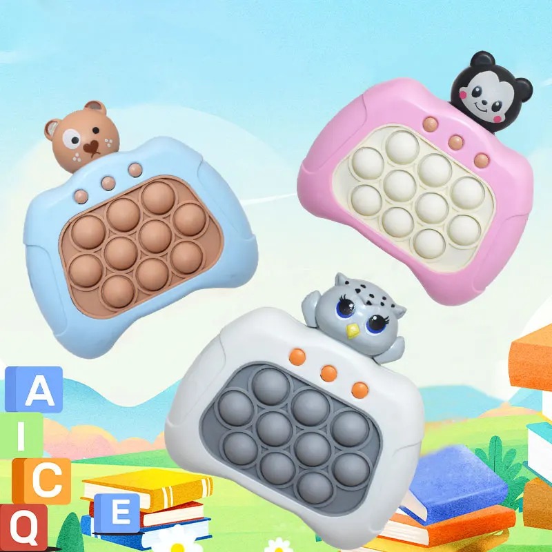 Unisex Pioneer Push-Push Gopher Game Machine for 5 to 7 Year Olds Exterminator Game