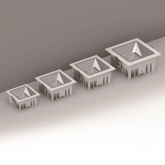 Manufacturer direct selling high-quality anti glare spotlight led square embedded led downlight ceiling light