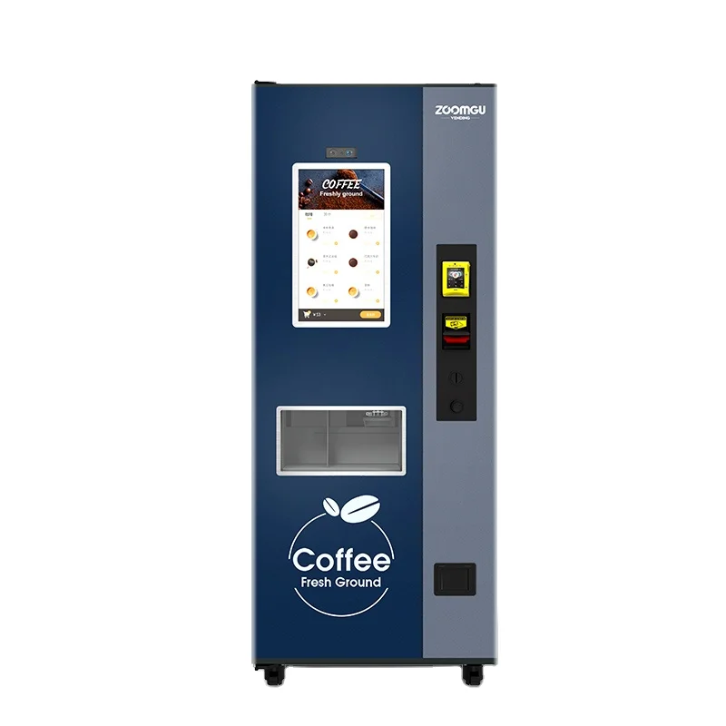 Zoomgu Economical Custom Design 22'touch Screen Small Coffee Automatic Vending Machine