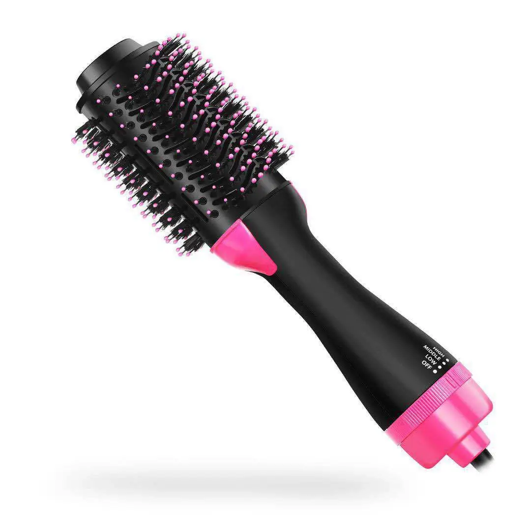 Cheap Price Heating Hair Straightener Styling Comb Electric Curler Mini Hot Air Brush