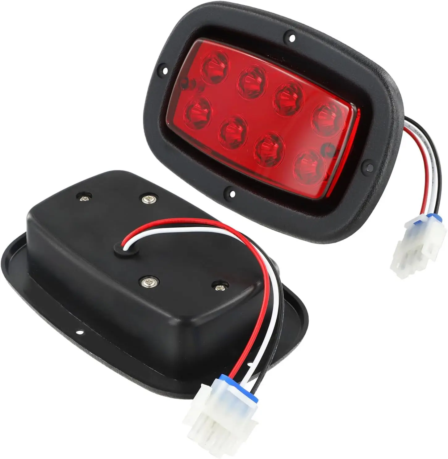 Genek OEM #1017035 комплект светодиодных задних фонарей 12 В задние фонари для гольф-Кара совместимые с клубным автомобилем DS (1982) Yamaha G14/G16/G19/G22 Gas