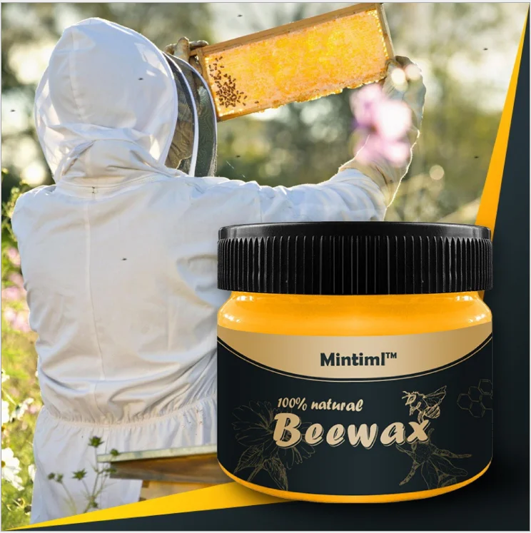 
Genuine Mintiml Wood Seasoning Beewax waterproof floor wax polish furniture care 