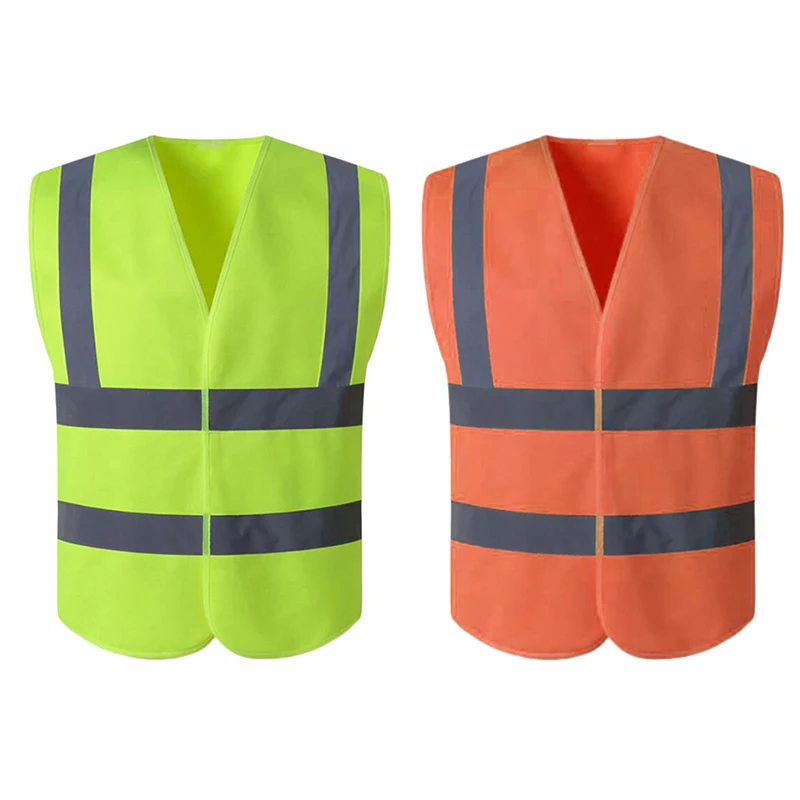 120g Fabric Highlight Strip Construction Security Safety Vest Clothing Reflective Vest
