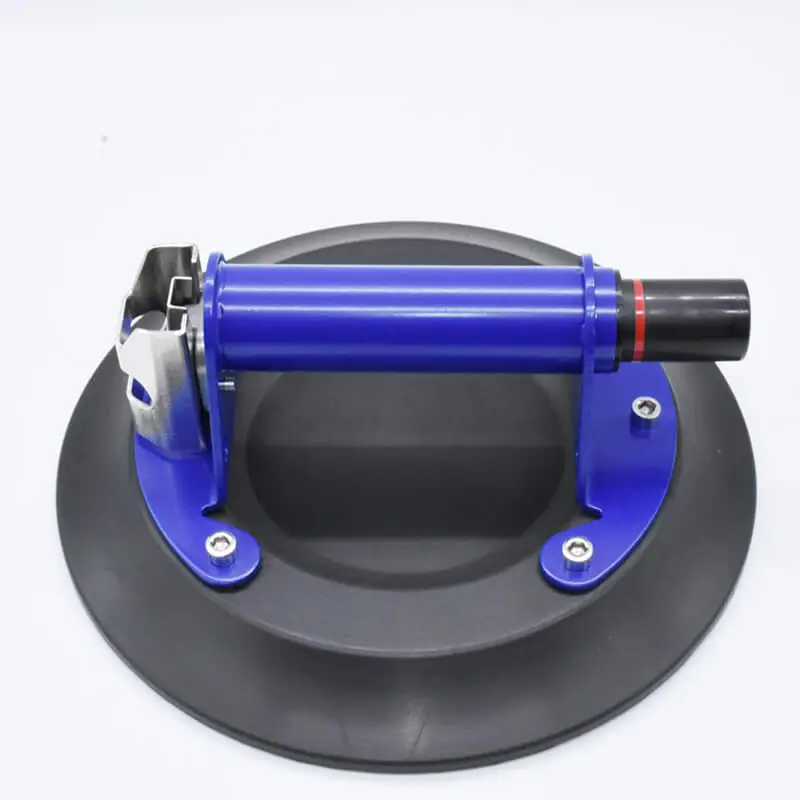 9Inch Glass Suction Cups Heavy Duty Vacuum Pump Lifter with Metal Handle Industrial Lifting Tools For Windows Granite Tile Door