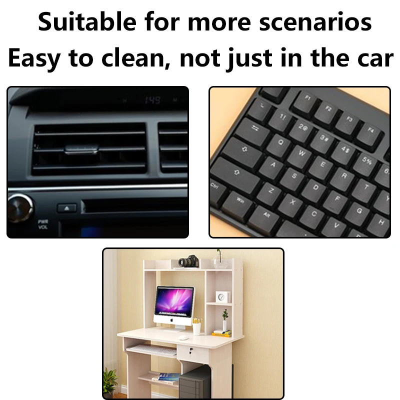 Automobile interior cleaning tool air-conditioning outlet cleaning brush automobile brush automobile crack dust removal brush