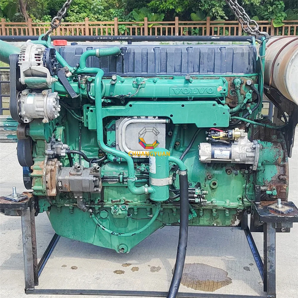 Used Engine D12D Engine Assembly For VOLVO EC360B EC460B Excavator Diesel Engine Assy