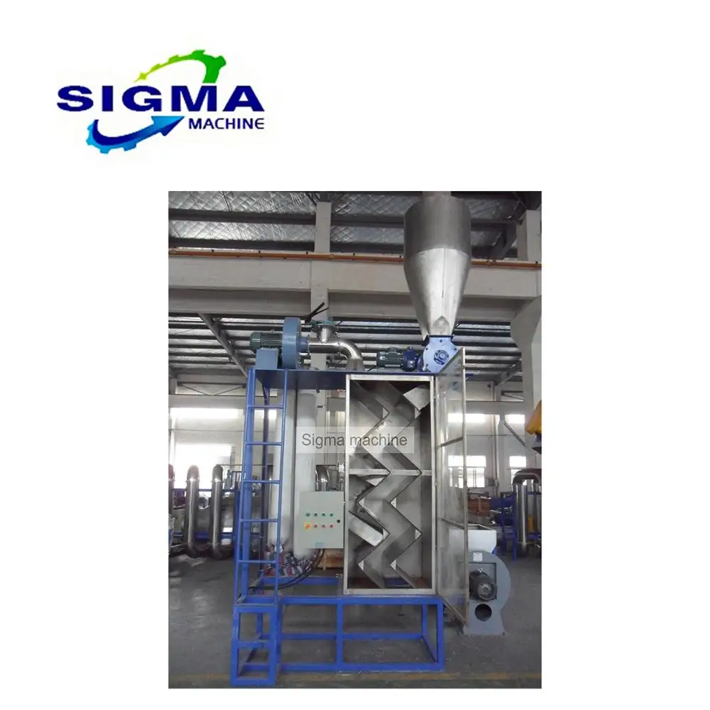 PET recycling and washing line