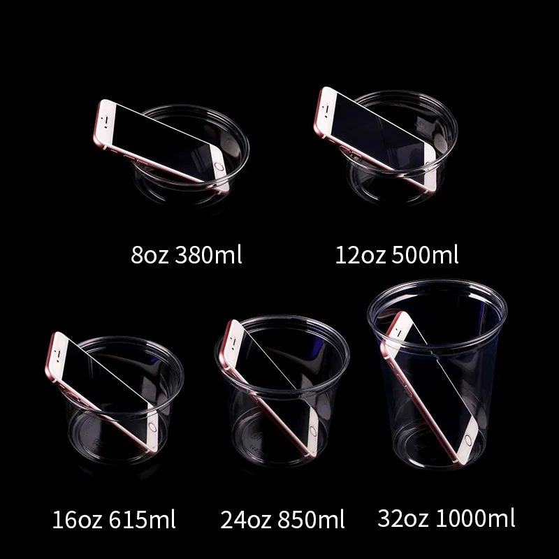 Best Quality Disposable Bowl 24oz Plastic Cup bowl container Custom Logo 24 oz Plastic Salad Bowl