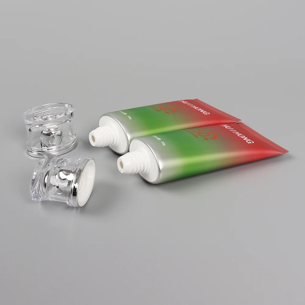 Oval Cosmetic Aluminum Barrier Laminated Tube (ABL)Tube For BB Creme