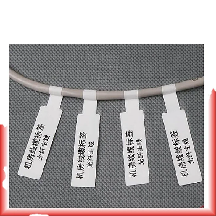 A4 cable labels for laser jet printers 30 sheets 900 labels synthesis label