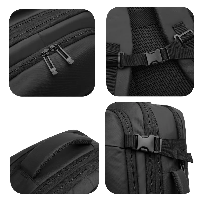 Hot Sell Waterproof Expandable Student Travelling Laptop Computer Bag Sac a dos Machila Bagpack Travel Backpack with USB Charge