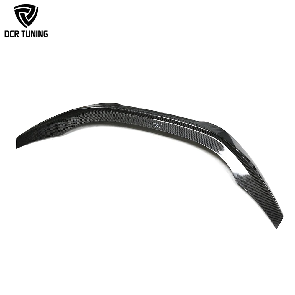 GR86 REAL  Carbon Rear Spoiler Carbon Fiber Trunk Spoiler Bumper Trunk Lip Car Auto Parts for Toyota GR86 2020+ for Subaru BRZ