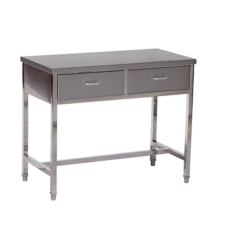 Stainless Steel Medical Trolley With Drawers pet surgery table veterinary equipment exam Stainless steel medical cart trolley