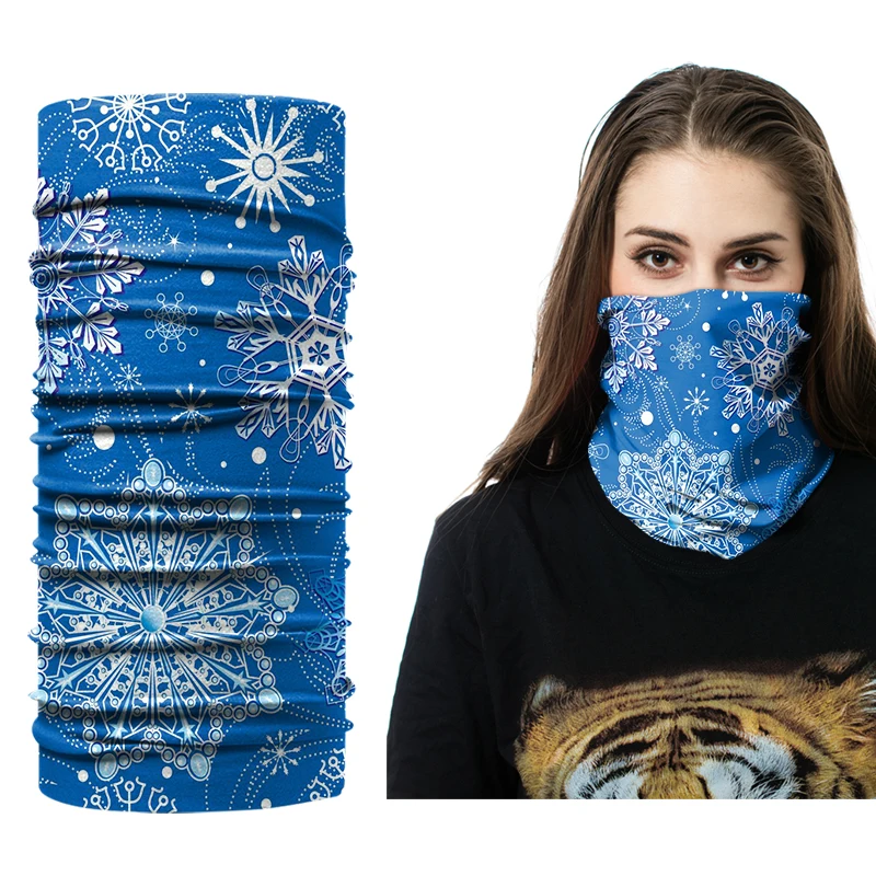 Wholesale Outdoor Skull Colorful Skull Tube Tubular Seamless Custom Magic Outdoor Scarf Bandana