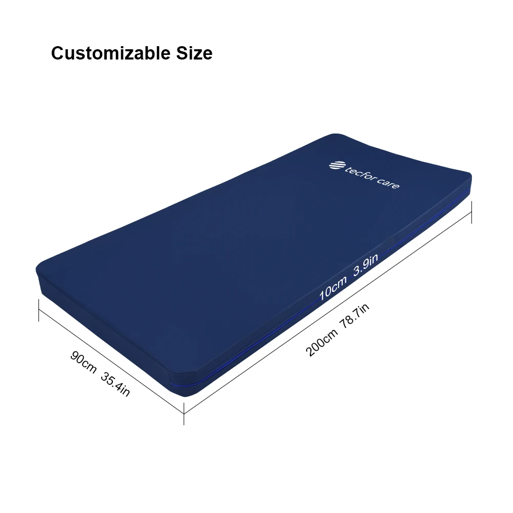 Tecforcare Hospital Bed Mattress Medical Waterproof Fabric Cover Medical Mattress Foam Sponge Hospital Mattress For Hospital Bed