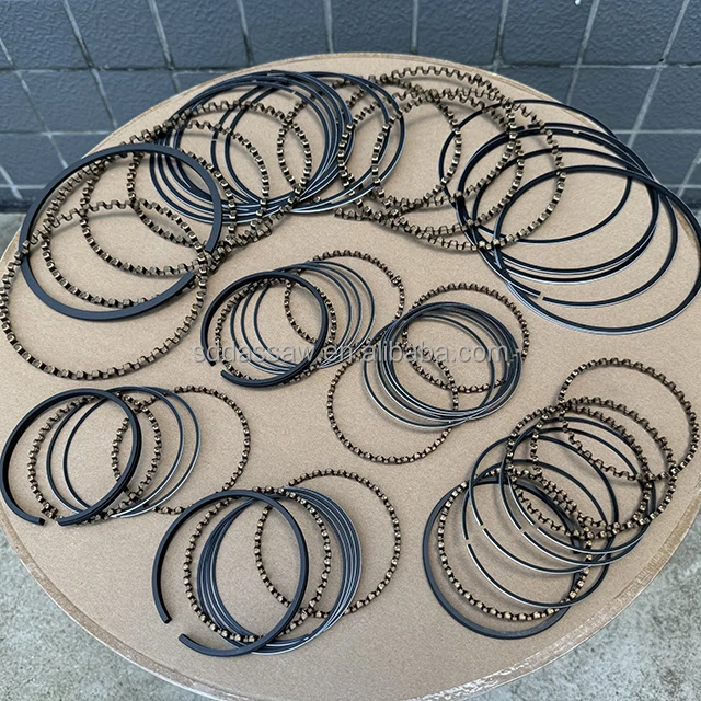 (60-130mm)Air Compressor Piston Rings |High-Quality Industrial Spare Parts | for PET Bottle Making Industry 09WM&34SH&09SH&83SH