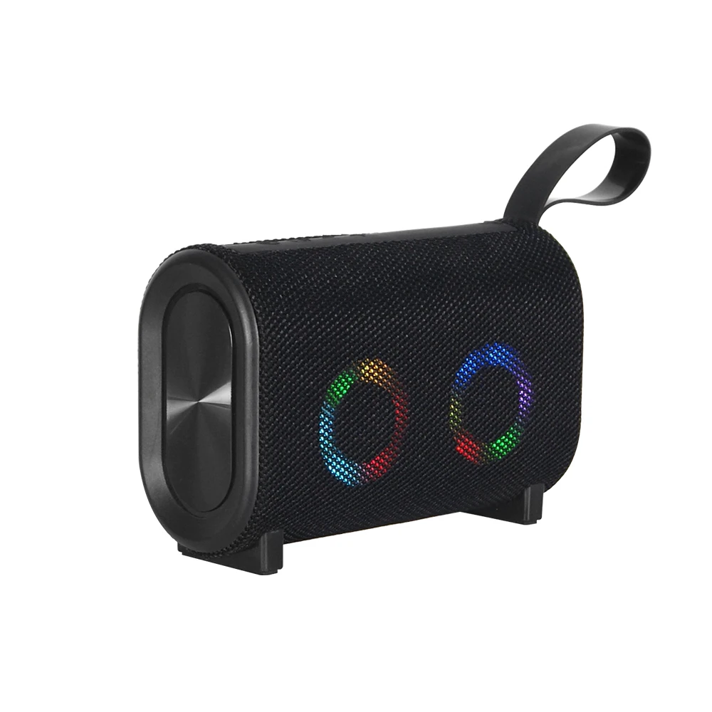 Latest Portable Speaker Mini Woofer Speaker With Ring RGB