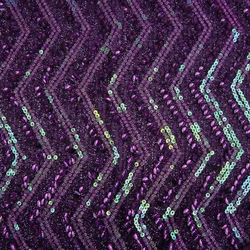New style purple sequin knit spangles embroidered chinese embroidery fabrics