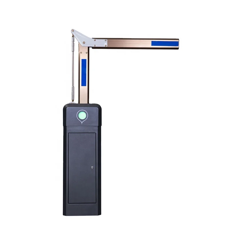 Higher Stability DC24V Variable-Frequency 90 degree Folding Boom Barrier Gate for Car Park Basement
