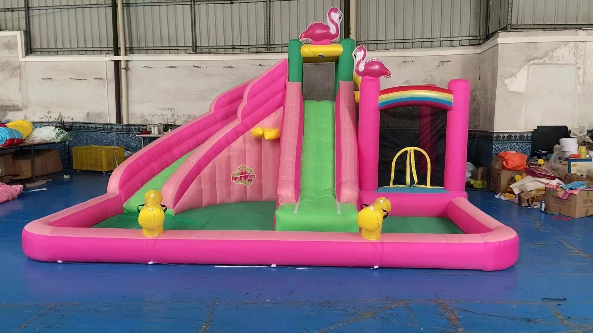 Jumping Castle for Kids Play House Commerical Castle Playground Inflatable Blow UP Bounce House with Custom Banner
