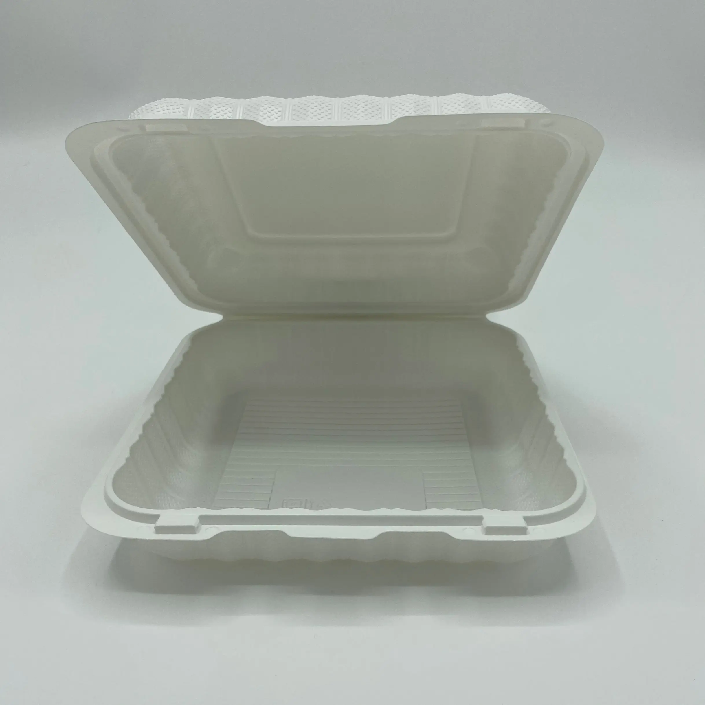 food bagasse container biodegradable hamburger bbq fast food containers box