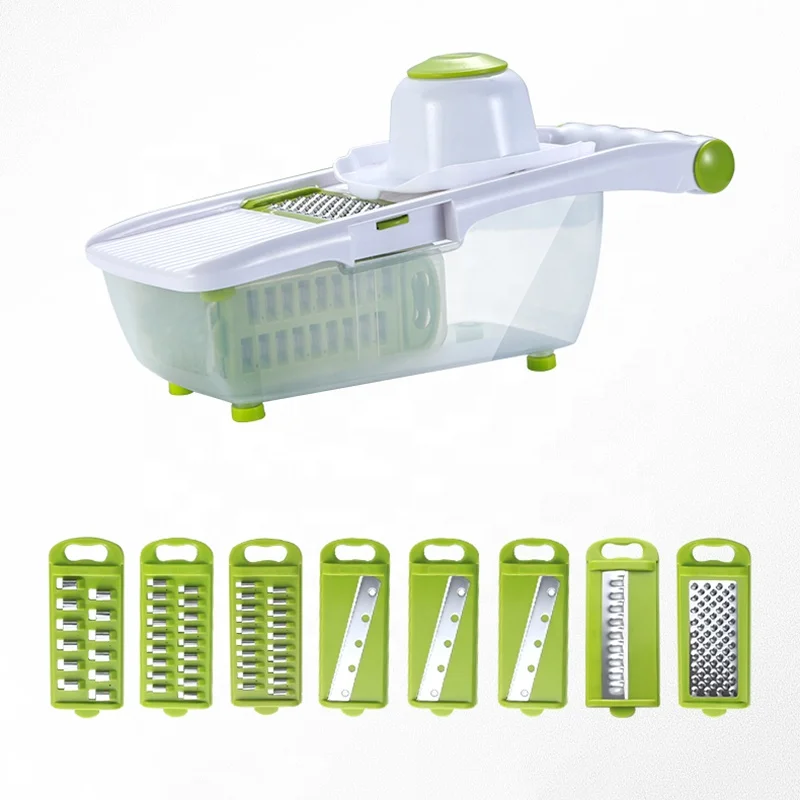 Multi Kitchen Accessories Mandoline Slicer Manual Zester Stainless Steel Vegetable Cutter Julienne Vegetables Cheese Box Grater