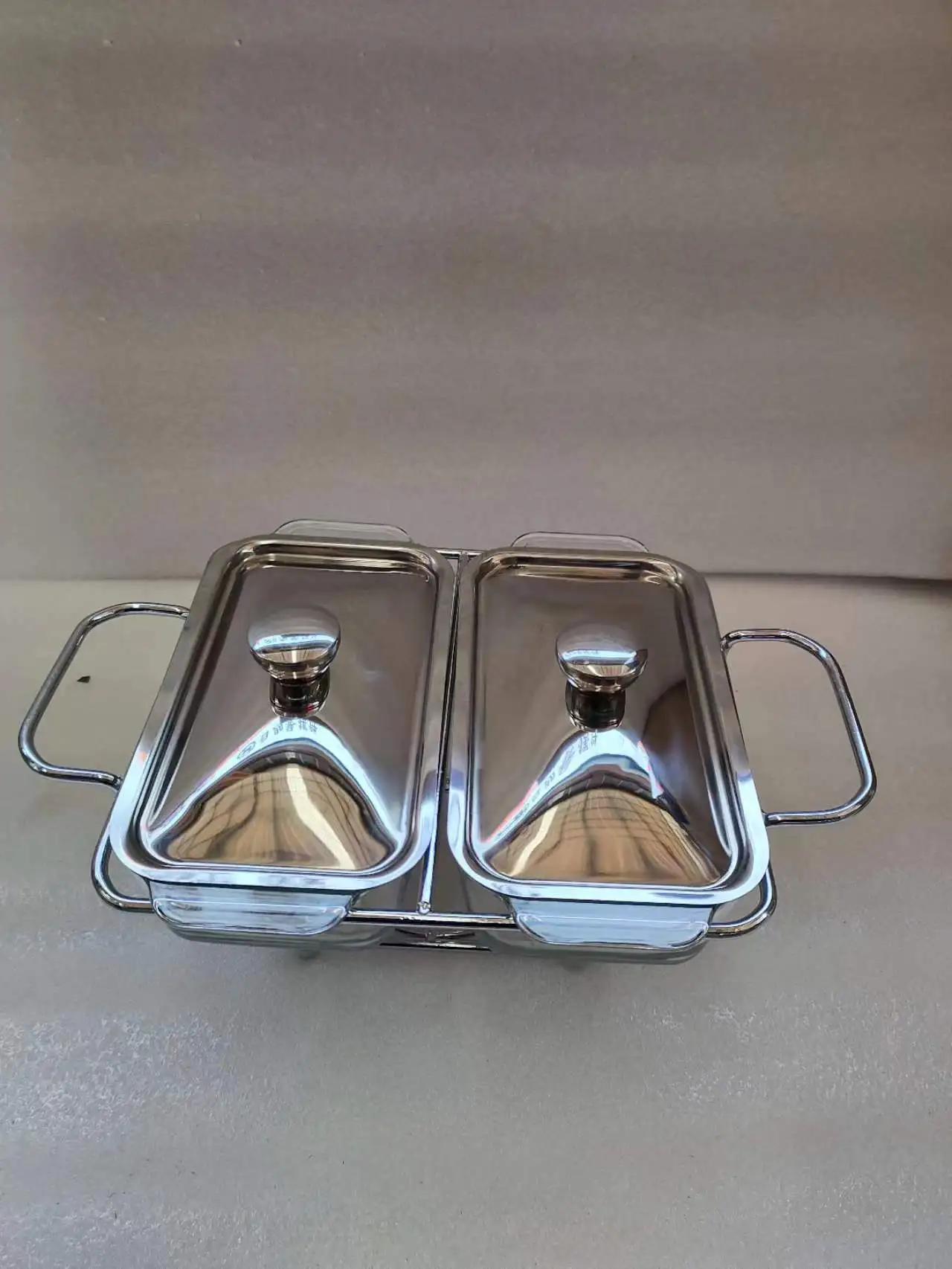 MANQI High Quality Chafing Dish Buffet Set Alcoholic Heater Chafing Dishes Luxury Food Warmers