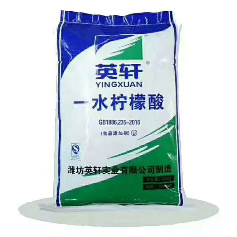 Food grade powder Citric Acid Monohydrous CAS 77-92-9 descaler Citric acid