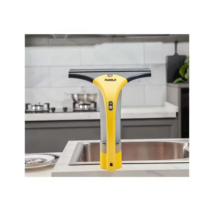 2024 New Style Customized Hand-held Portable Rechargeable Window Vacuum Cleaner Squeegee Electric Cordless Glass Window Cleaner