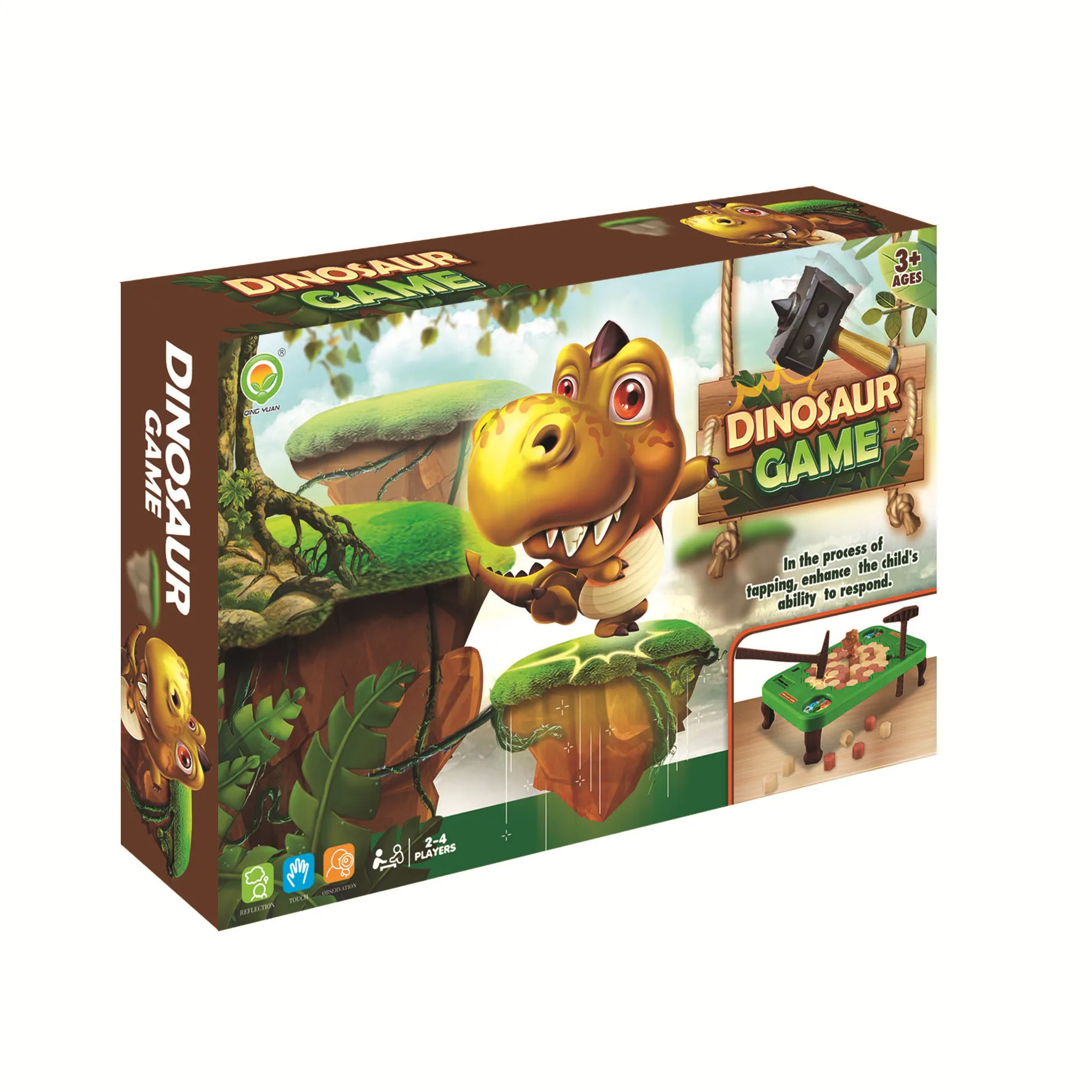 Kids Break Ice Game Parent-Child Interactive Educational Toy Balance Save the Dinosaur Ice Breaking Game
