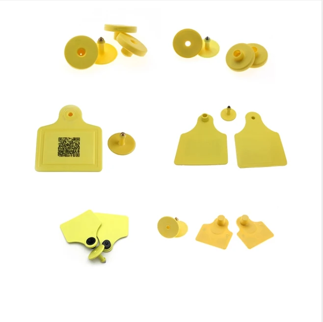 lf/uhf rfid animal ear tag orejeras bovinos uhf animal tpu tag for Farm Livestock