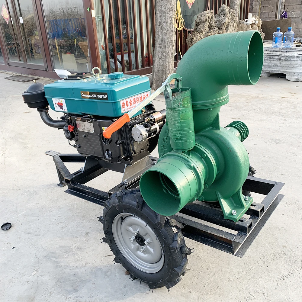 High Flow 12hp 15hp 35hp Diesel Big Flow Agricultural Irrigation Pump