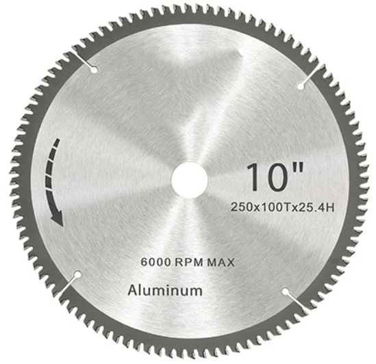 Industrial grade aluminum alloy saw blade, multi specification high-efficiency circular saw blade for cutting aluminum