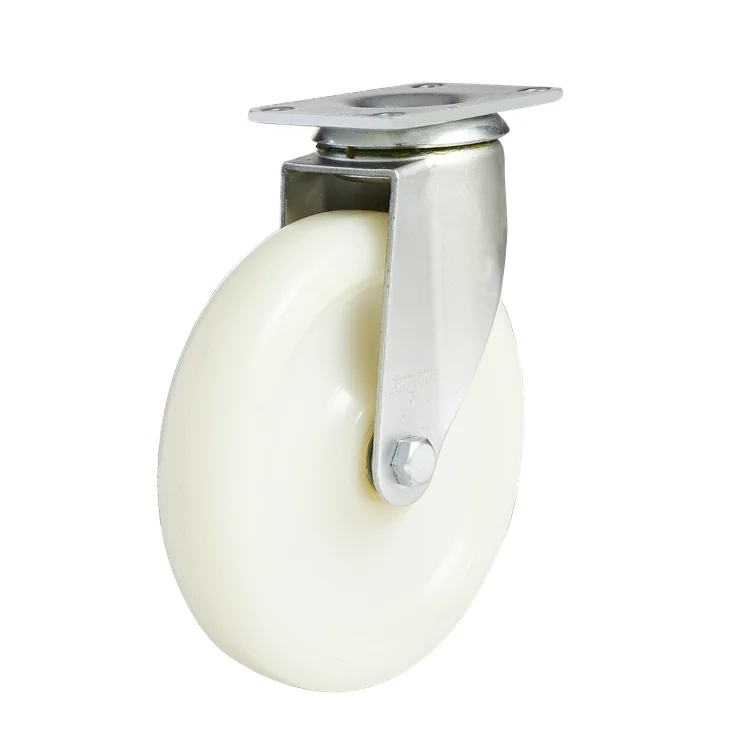 Лидер продаж, ролики средней грузоподъемности, 6-дюймовые поворотные нейлоновые промышленные колесики