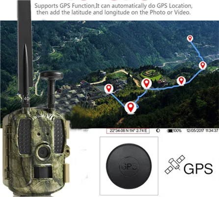 Balever Animal Camera 4G Hunting Camera LTE APP Wild Animal Trap Trail IP66 Waterproof High Quality Wildlife Camera