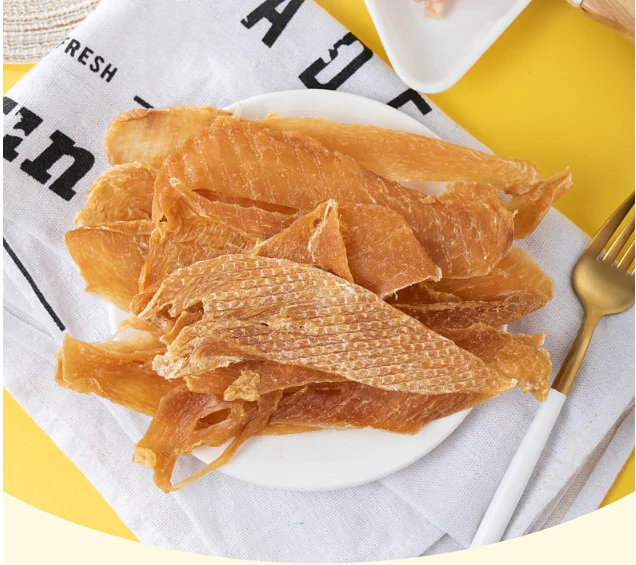 
Pet chicken breast meat air-dried chicken breast broiler meat strip pet snack molar stick chicken slice 