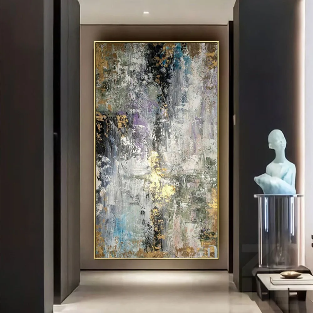 100% Hand-painted Nordic Style Room Decor Oil Painting Handmade Oil Painting Abstract Oil  Art