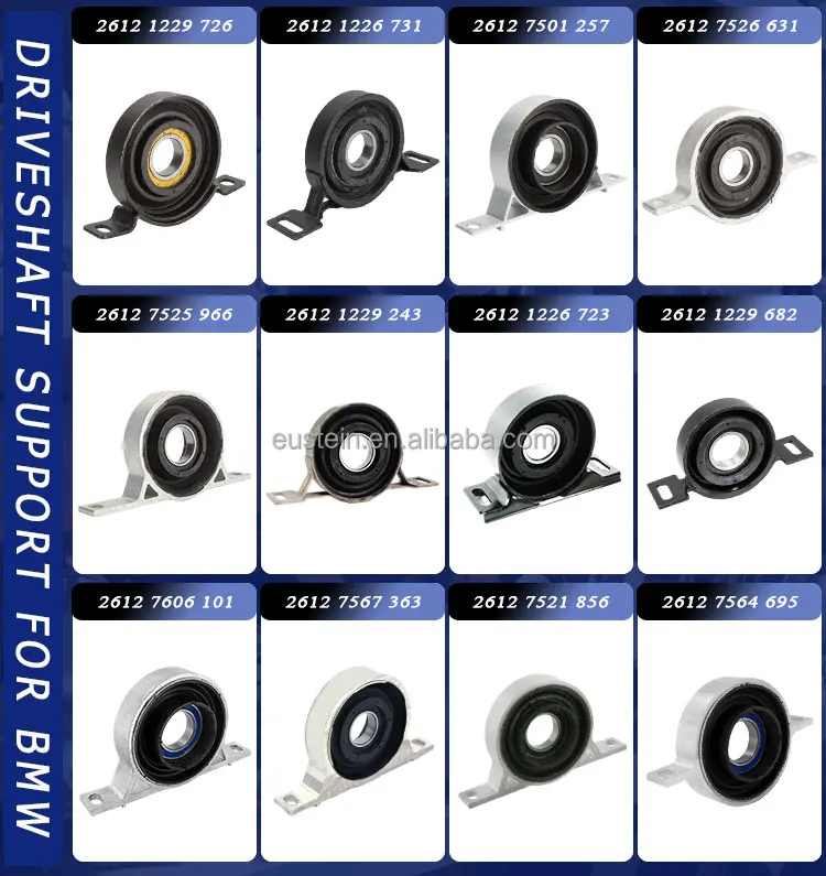 26118671495 26103413996 26121225071 Drive Axle Support Bearing Driveshaft Support for BMW G31 E24 E60 E61