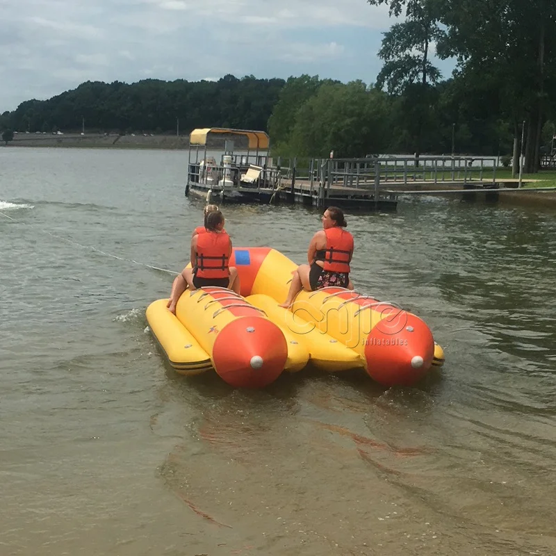 10 passenger Inflatable towable water sports water games ski boat banana boat taxi boat for adults kids