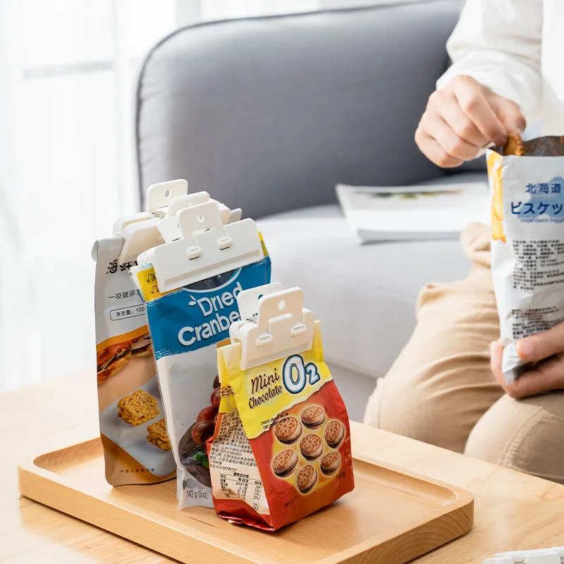 Модные пластиковые зажимы, зажим для упаковки пищевых продуктов