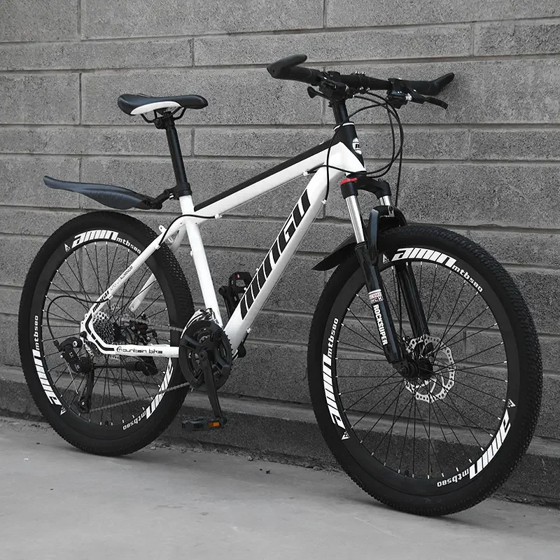Factory price 26 inch mountain bike with suspension and disc brakes /21 speed mountain bike