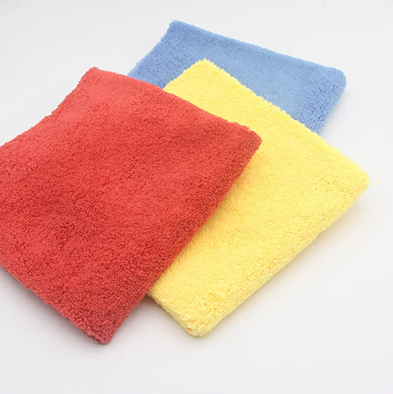Edgeless strong absorption microfiber towels car care detailing ultra plush microfiber towels