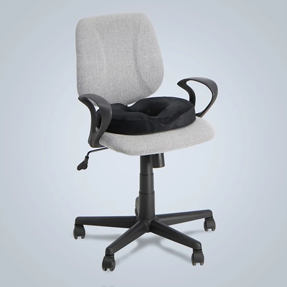 Professional Office Car Seat Orthopedic Memory Foam Tailbone Hemorrhoid Seat Cushion Comfortable Circle Seat Cushion Pillow